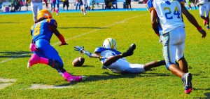 One of Wolverines' fumbles on special teams